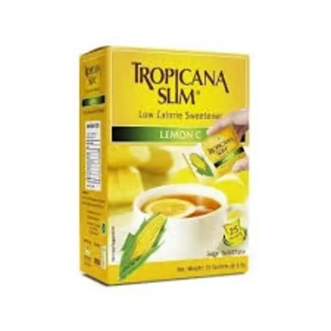 Tropicana Slim Low-Calorie Sweetener Lemon C 25 Sachets